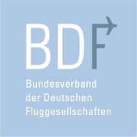 BDF - Bundesverband der Deutschen Fluggesellschaften e.V. (Association of German Airlines) Logo