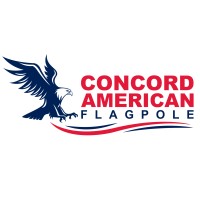 Concord American Flagpole Logo