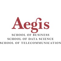 Aegis School of Business, Data Science & Telecommunication Logo