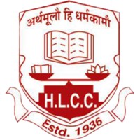 H. L. College of Commerce Logo