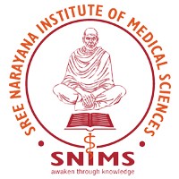 Sree Narayana Institute of Medical Sciences, Chalakka, North Kuthiathode, Ernakulam- 683 Logo