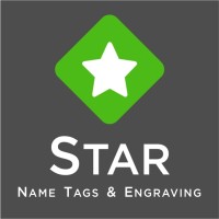 Star Name Tags & Engraving Logo