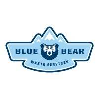 Blue Bear Waste Services Logo