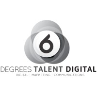 6 Degrees Talent Digital Logo