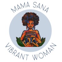 Mama Sana Vibrant Woman Logo