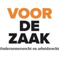 Voor de Zaak Arbeidsrecht en Ondernemersrecht Logo