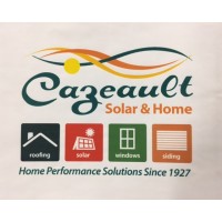 Cazeault Solar and Home Logo