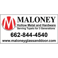 Maloney Glass and Overhead Door Logo