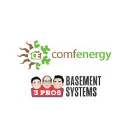 Comfenergy and 3 Pros Basement Systems Logo