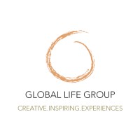 GLOBAL LIFE GROUP creative.inspiring.experiences. Logo