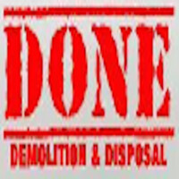 DONE Demolition & Disposal Company Logo
