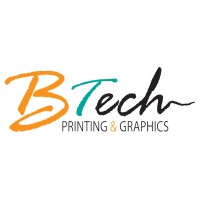 B-tech Printing & Graphics Logo