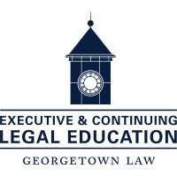 Georgetown Law Executive & Continuing Legal Education Logo