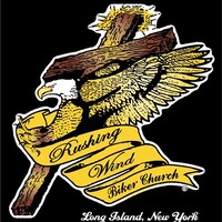 RUSHING WIND BIKER CHURCH Logo