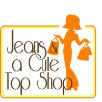 Jeans and a Cute Top Shop Logo