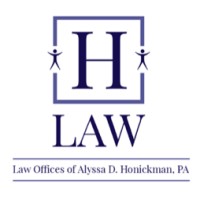 Law Offices of Alyssa D. Honickman, P.A. Logo