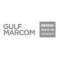 Gulf Marcom Dentsu Logo
