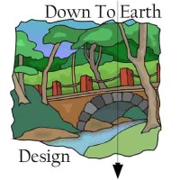 DOWN TO EARTH DESIGN FOUNDATION Logo