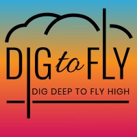 Dig to Fly Logo