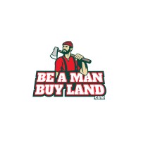 Be A Man Buy Land Logo
