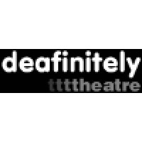 Deafinitely Theatre Logo