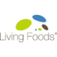 Living Foods: Innovative Business Development, Searious, WerkWilligers en De Eethoek. Logo