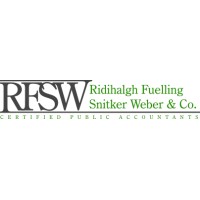 RIDIHALGH, FUELLING, SNITKER, WEBER & CO., PC. Logo