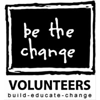 BE THE CHANGE VOLUNTEERS Logo