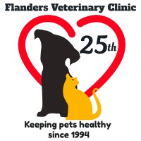 FLANDERS VETERINARY CLINIC Logo