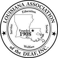 Louisiana Association of the Deaf, Inc. Logo