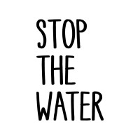 STOP THE WATER WHILE USING ME! Logo