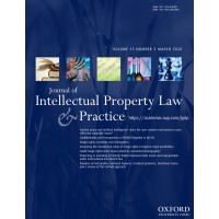 Journal of Intellectual Property Law & Practice (Oxford University Press) Logo