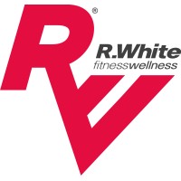 R.White fitness wellness Logo