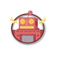 Red Robot Programming Logo