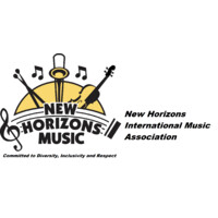 NEW HORIZONS INTERNATIONAL MUSIC ASSOCIATION Logo