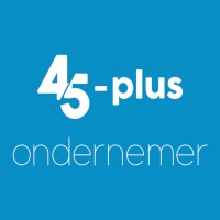 45 plus Ondernemer Logo