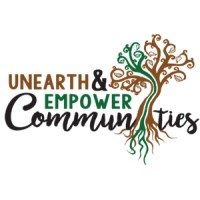 UNEARTH AND EMPOWER COMMUNITIES Logo