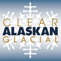 Clear Alaskan Glacial water Logo