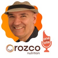 Orozco Nutrition, One Small Bite Podcast Logo