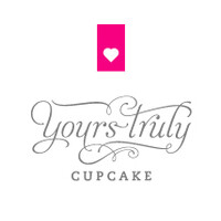 Yours Truly Cupcake Logo