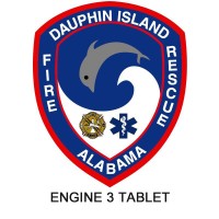 DAUPHIN ISLAND FIRE & RESCUE Logo