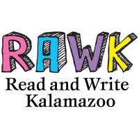 Read and Write Kalamazoo (RAWK) Logo