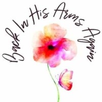 BACK IN HIS ARMS AGAIN Logo