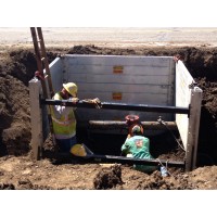 ALLEN TRENCH SAFETY CORPORATION Logo
