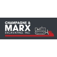Champagne & Marx Excavating, Inc. Logo
