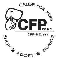 Cause for Paws of NC Logo