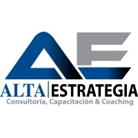Alta Estrategia mas #AltaEstrategia Logo