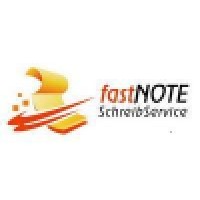 fastNOTE SchreibServie Logo