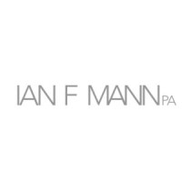 IAN F. MANN, P.A. Logo