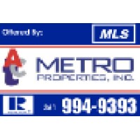 Metro Properties Logo